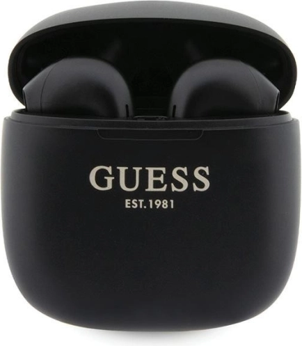 Écouteurs Bluetooth Guess TWS sans fil noirs