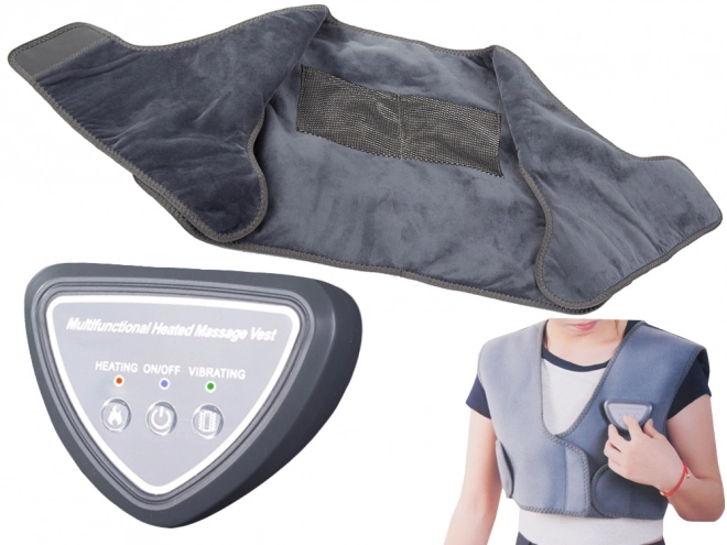 Kabellose beheizbare Massageweste mit USB