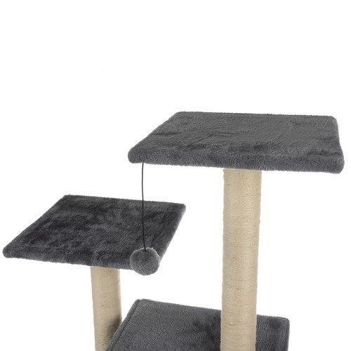 Krabpaal voor katten Purlov 71cm, grijs