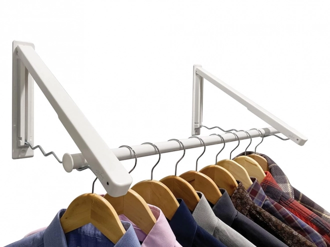 Foldable Wall Mount Clothes Hanger