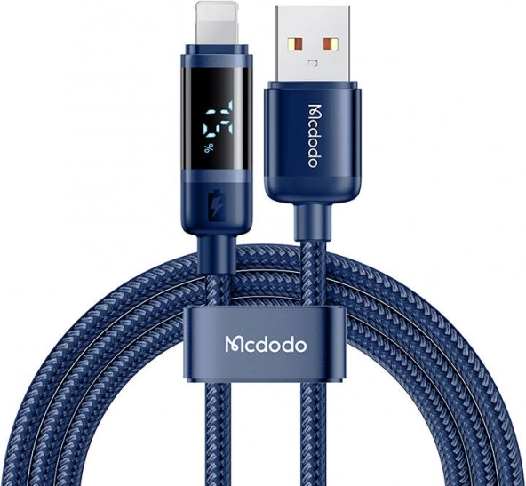 Mcdodo USB-A to Lightning Cable 100W 1.2m Blue