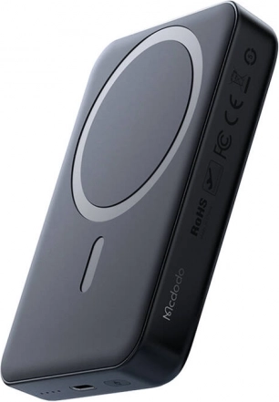 Mcdodo magnetische powerbank 10.000 mAh, 20W, zwart