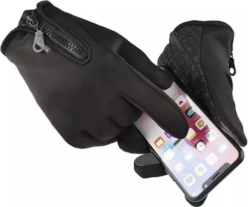 Telefoon bedienen zonder de handschoenen uit te doen