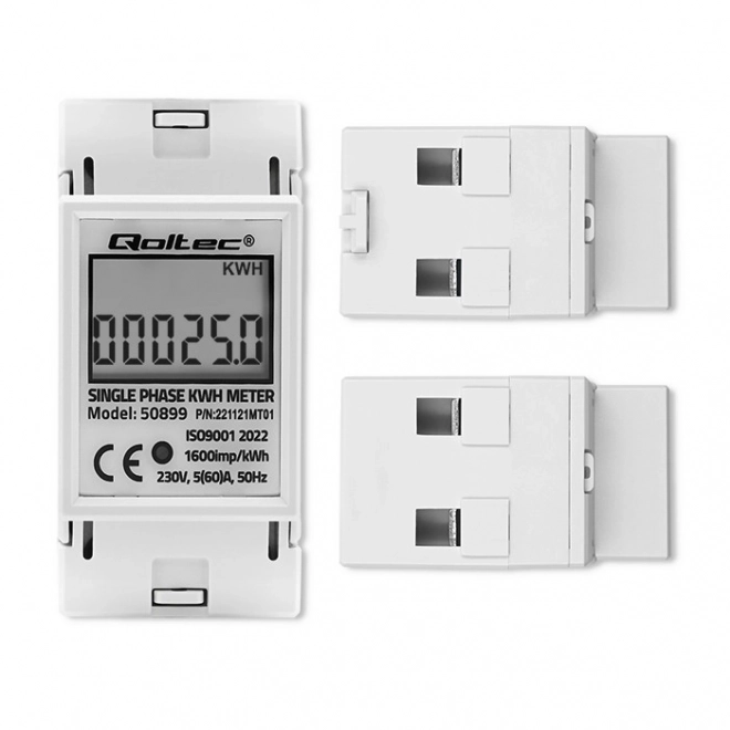 Enfase elektronische elektriciteitsmeter | DIN rail | 230V | LCD | 2P