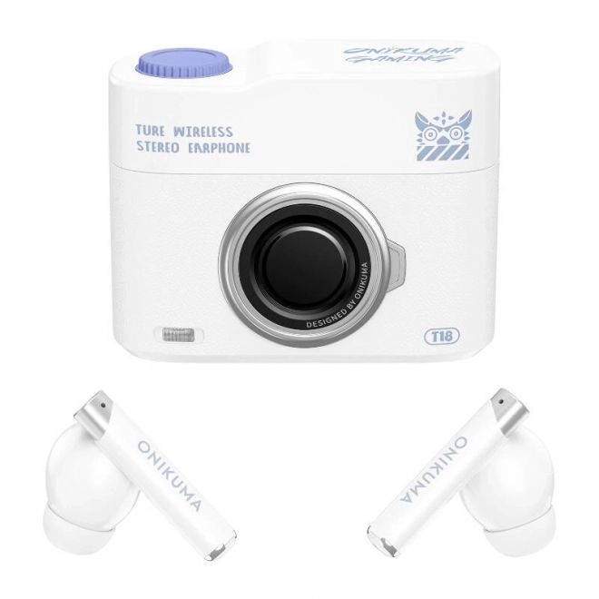 Drahtlose In-Ear-Kopfhörer ONIKUMA T18 Weiß
