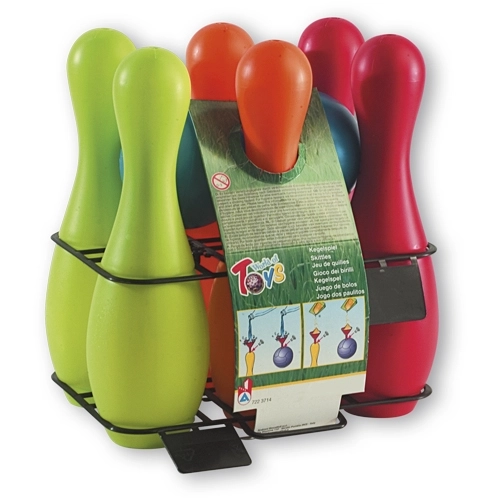 Androni Bowling Set 6 Pins Fillable with Water or Sand
