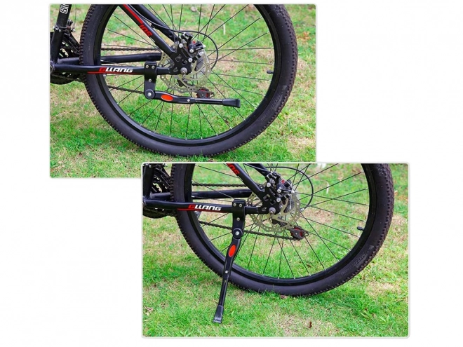 Adjustable Side Kickstand for Bicycles