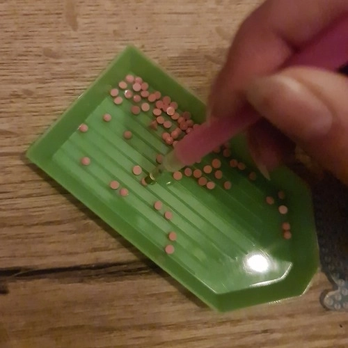Diamantschilderen set - sleutelhangers