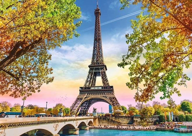 Puzzle 500 pièces Paris romantique TREFL