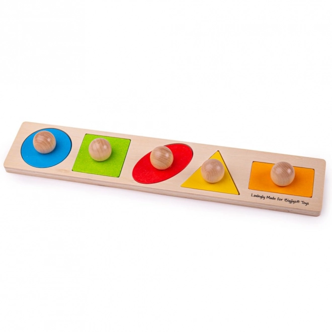 Bigjigs Baby Puzzle d'Encastrement Formes