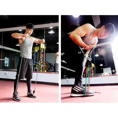 Trainingsrubberset + accessoires Trizand 22716