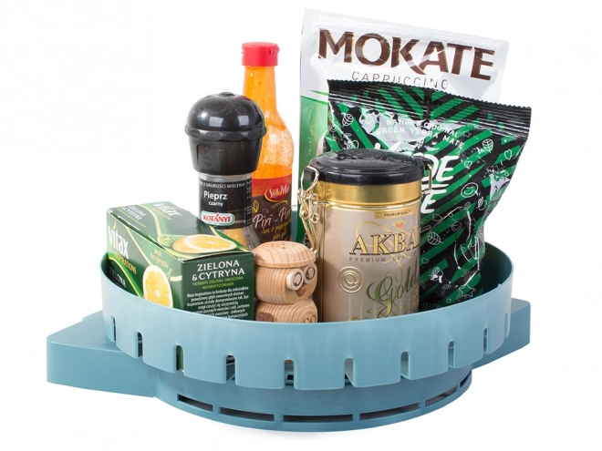 Draaibare badkamer-keuken organisator