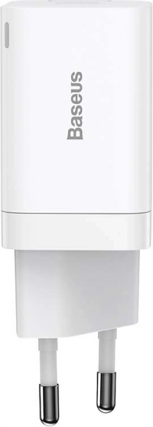 Snellader BASEUS Super Si Pro 30W USB‑C + USB wit