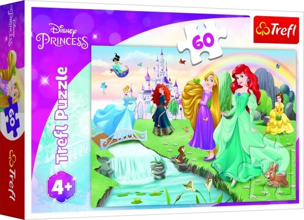 Puzzle 60 Pieces Discover the Princesses DISNEY PRINCESS Trefl