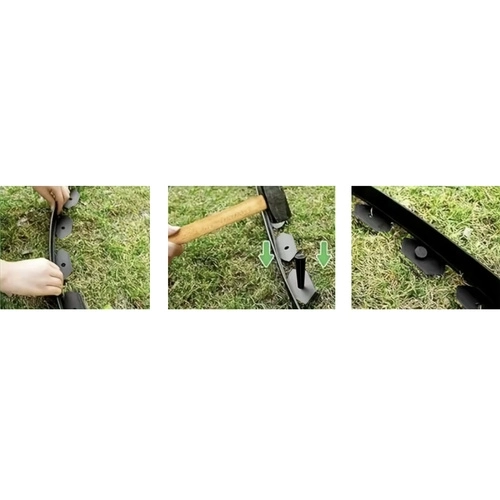 Tuinrand 4 cm x 10 m Gardlov zwart