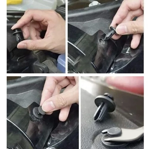 Ensemble universel de clips et agrafes pour voiture avec outils