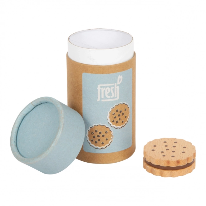 Houten koekjes voor kinderen