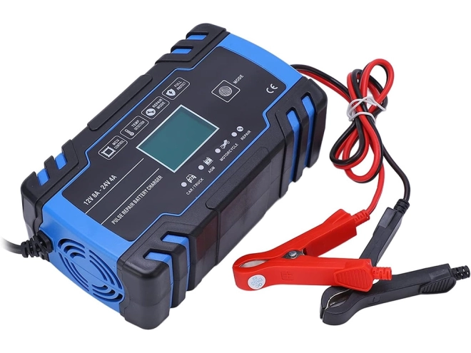 Automatische autolader met reparatiefunctie 12V 24V