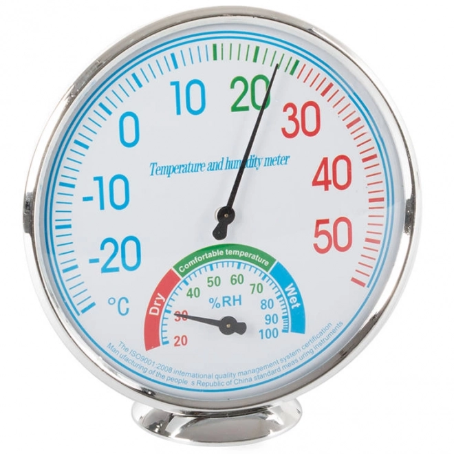 Analoge kamerhygrometer met thermometer