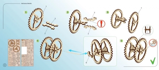 3D-puzzel Tractor UGEARS