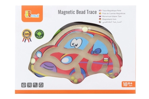 Magnetische doolhof Auto