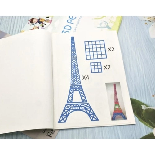 Sjabloonboek voor 3D-pen Maaleo 22734