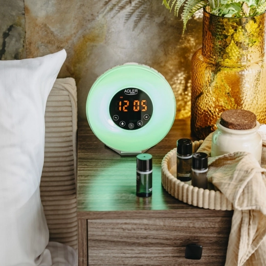 Nachtmodus und farbige Beleuchtung