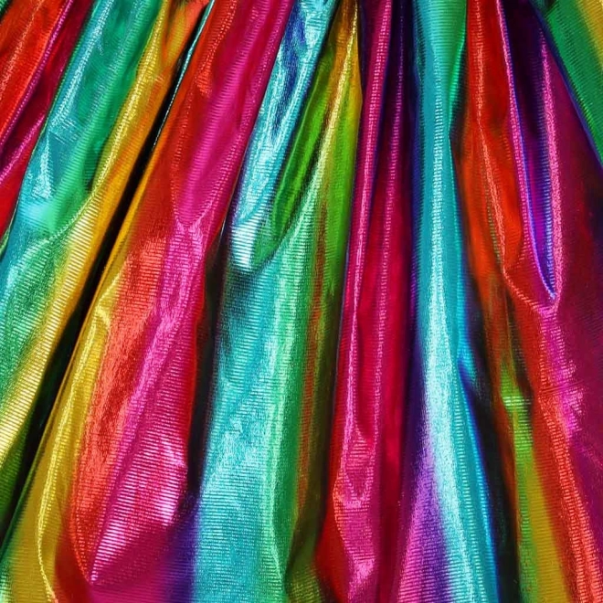 Eenhoorn kostuum met een regenboogrok en haarband