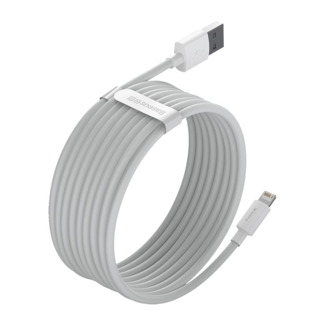 Ensemble de câbles de données USB vers Lightning Baseus Simple Wisdom