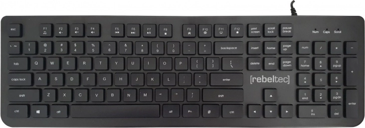 USB vollwertige Multimedia-Tastatur Solidero