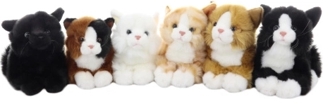 Plush Lying Cat 30 cm
