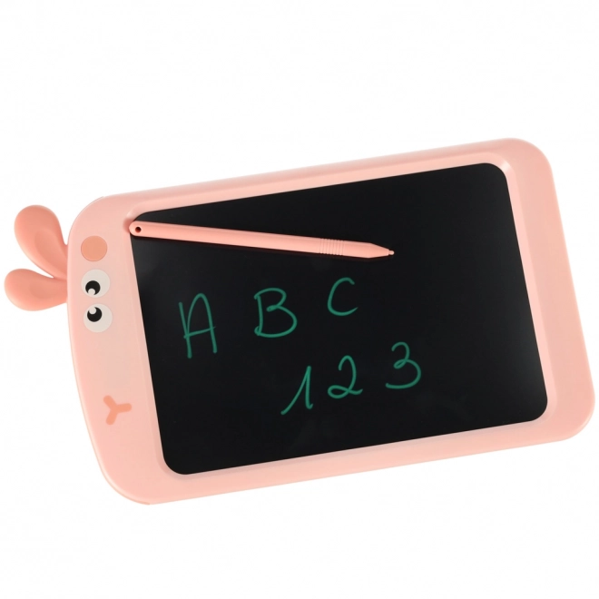 Drawing Tablet with Stylus - Pink Rabbit Design