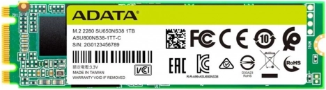 SSD ADATA Ultimate SU650 1 To M.2 2280 SATA (3D NAND TLC)