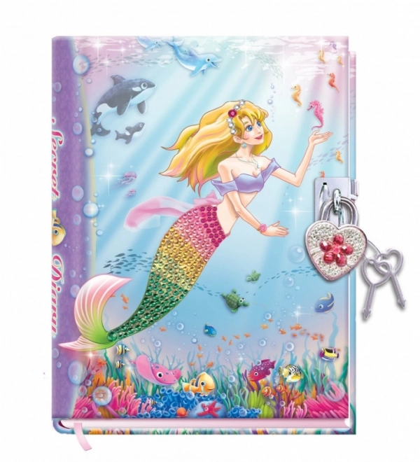 Carnet pour enfants avec serrure Sirène