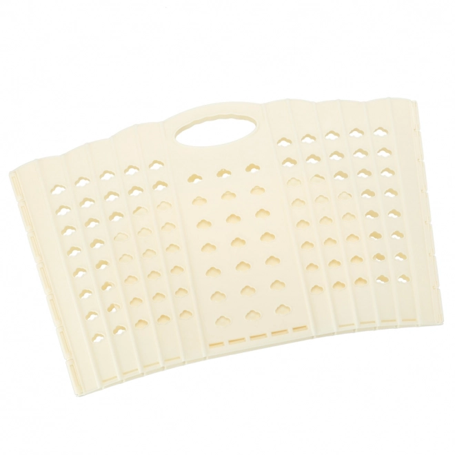 Cream Foldable Laundry Organizer