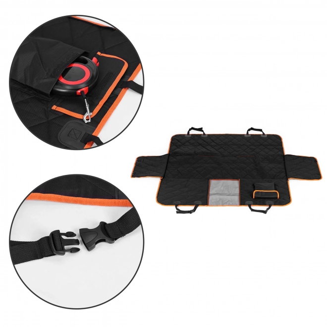 Tapis pour chien de voiture sur siège arrière, taille universelle