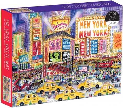 Galison puzzel Broadway-lichten 2000 stukjes