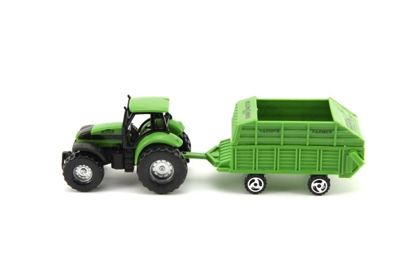 Tractor met aanhanger 16 cm