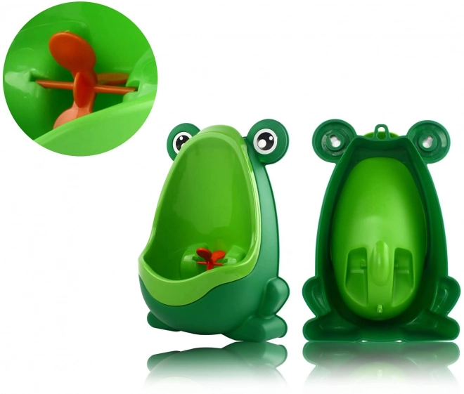 Frog Shaped Wall Urinal for Boys