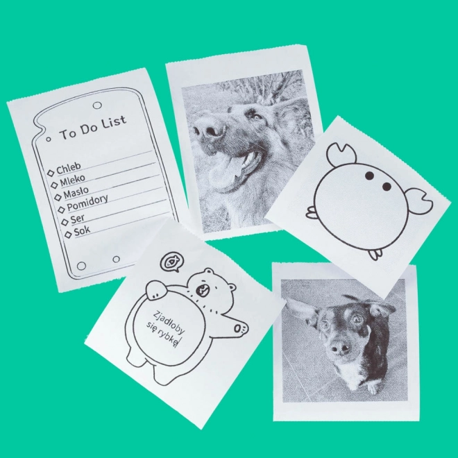 Rol thermisch papier voor mini printer 5,7 cmx4,5 m 5 stuks