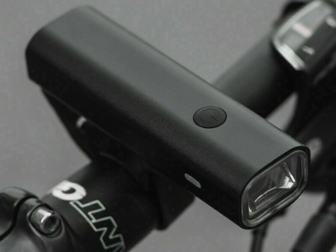 Waterdichte voorste LED fietslamp met oplaadbare batterij