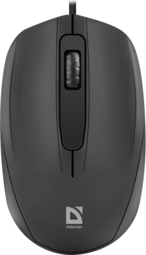 kabelgebundene optische Maus DEFENDER Alpha MB-507, 1000 DPI, schwarz