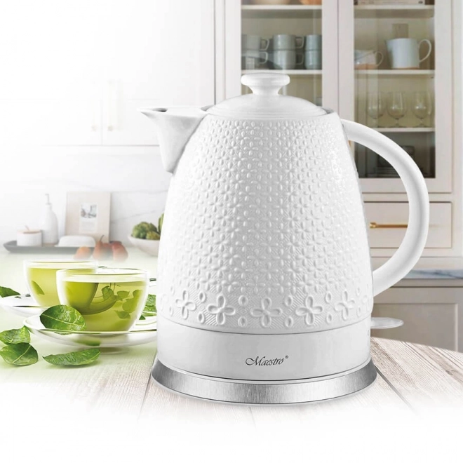 Ceramic Electric Kettle 1.5L by Maestro