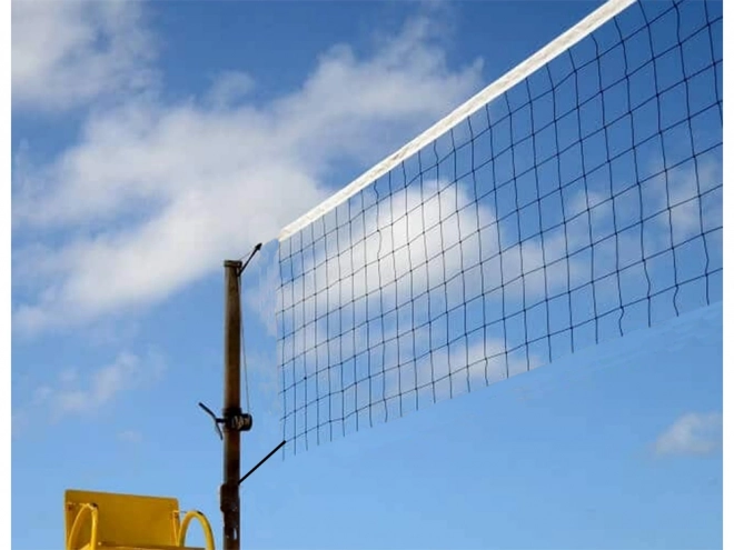 Volleybalnet zwart 9,5 x 1 m