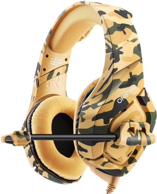 ONIKUMA Gaming-Headset Gelb
