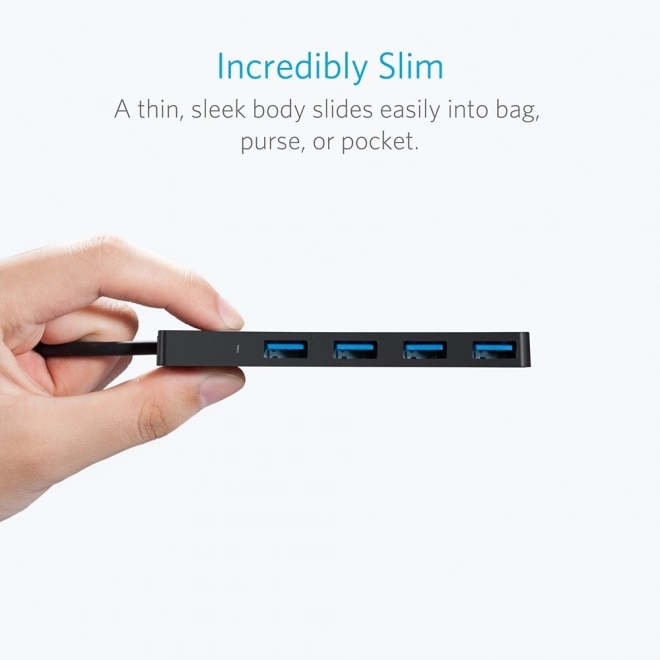 Ultra Slim 4-Port USB 3.0 Hub Anker