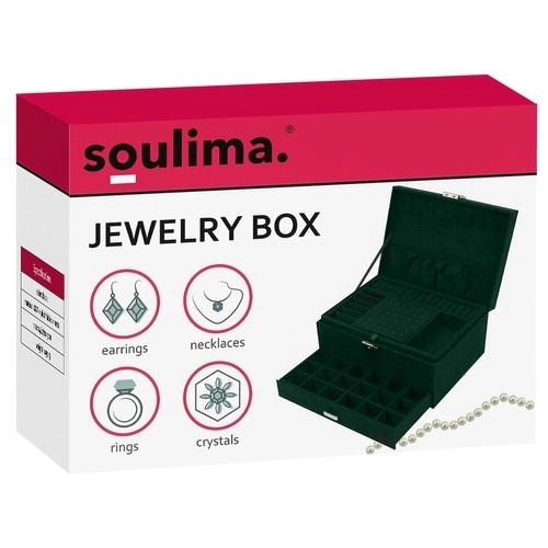 Elegant Green Jewelry Box