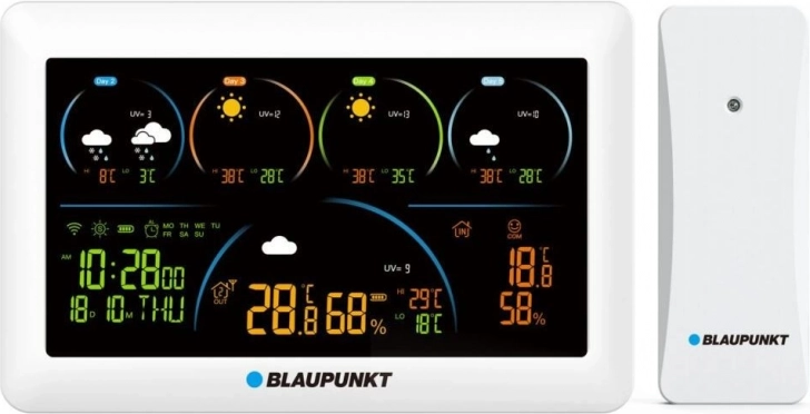 Station météo avec Wi‑Fi et application TUYA SMART