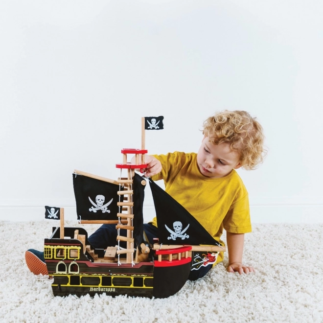 Piratenboot Barbarossa