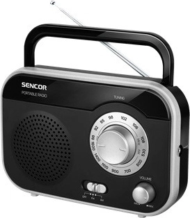 Draagbare analoge radio SRD 210BS
